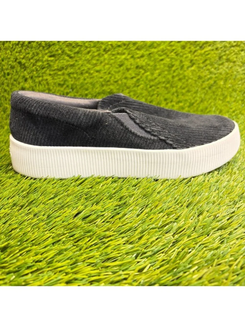 Allbirds Lounger Lift Womens Size 7.5 Black White Casual Slip On Shoes Sneakers